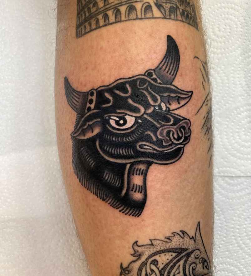 Tatuaje de toro